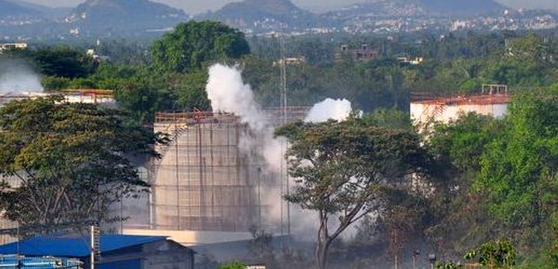 Vizag chemical plant pic